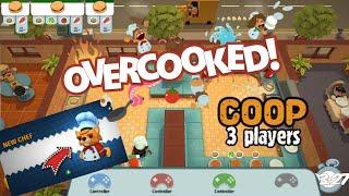 Overcooked cовместное прохождение #1 (Белка, Monster и Алеша)