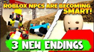 3 New Endings- ROBLOX NPCs are becoming smart!