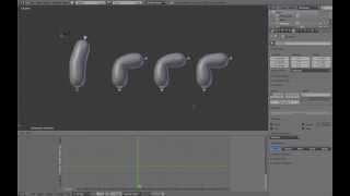 Skinning (Rigging) with Shapekeys and mesh-deformer (Blender)