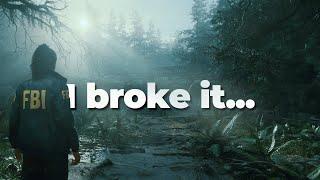 I tried 'Alan Wake 2' on PC and broke it....