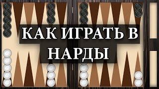 Как играть в нарды - Правила игры в длинные нарды  | нарды как играть