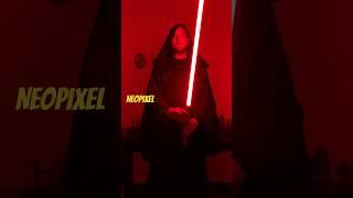 Baselit vs Neopixel Lightsabers #starwars #neopixellightsaber #starwarslightsaber #jedi #sith