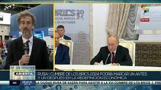 Líderes y jefes de estados llegan a kazán por Cumbre BRICS+