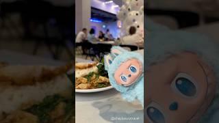 Labubu v3 Big into Energy adventures in Bangkok singing Popmart Thailand labubu song  #labubu