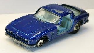 Matchbox restoration Iso Grifo nr 14 Diecast car. Making parts