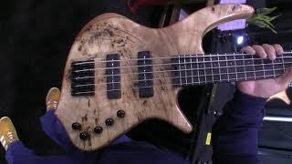 Cortex Bass Guitars From Switzerland at NAMM 2020 | MikesGigTV