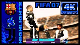 FC Barcelona vs Juventus  FIFA 07 2021 Patch 2022 Version  Subscribe to get this Patch for Free!