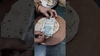 Roti magic #shorts #food #recipe #cooking #magic #talented #indianfood #ytshorts #viral#trending