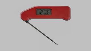 SuperFast Thermapen - professional food thermometer in red