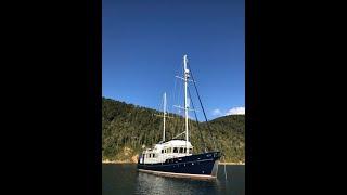 Discover the remote Fiords and bays of New Zealand aboard MV Strannik