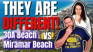 [30A Florida] VS [Miramar Beach Florida] [WHAT AREA IS BETTER?]