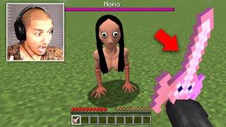 I FOUND THE MOMO SWORD IN MINECRAFT!