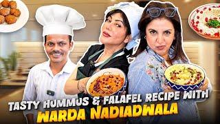 Warda Nadiadwala Ke Lebanese Flavors Ka Jadoo - Falafel & Hummus Recipe | @FarahKhanK