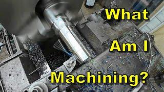 Making A Replacement Spindle For An ASV Skid Loader - Manual Machining