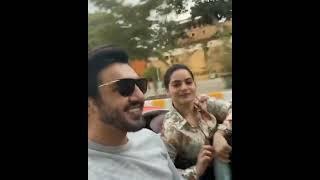 Minal khan niklin apny husband k sat long drive pR