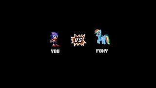 sonic vs rainbow dash