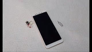 How to insert SIM card & MicroSD card in Xiaomi Redmi 5