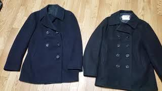 Schott 740N vs 1956 U.S navy pea coat