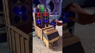 Miniature sound system for traveling takbir #creative #sound #truck #takbiran #Eid