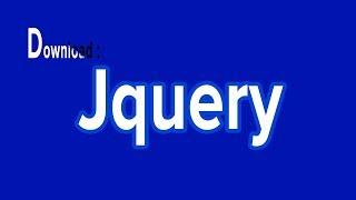 jquery Download English || How To Download Jquery For Our Project || Jquery english