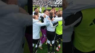 THE MOMENT WE SECURED CHAMPIONS LEAGUE FOOTBALL 