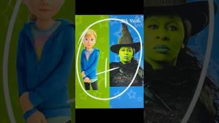 Riley inside out 2 + Elphaba Wicked #mixingcharacters #transformation #wicked #insideout2 #ai