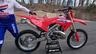 1998 Honda CR250 Modernized Aluminum Frame CR