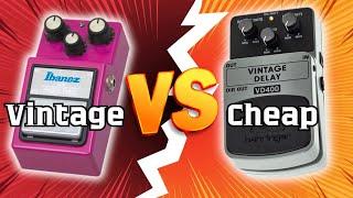 Analog Delay shootout Ibanez AD9 vs. Behringer VD400