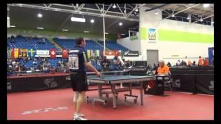 World Veterans Championships table tennis 2014 SEMI FINAL men 50 59