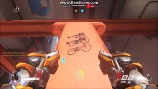 Overwatch Spray Bug on Horizon Map!