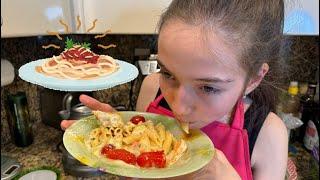 Milana Cooking the Dinner !!! 