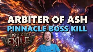 World first Arbiter of Ash kill? Final pinnacle boss in Path of Exile 2 - PoE2 #11