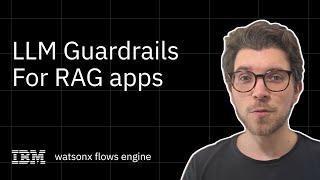 How to implement LLM guardrails for RAG applications