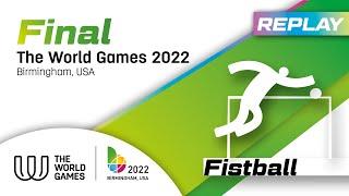 TWG 2022 BHM - Replay of the Men's Fistball Final GER vs SUI