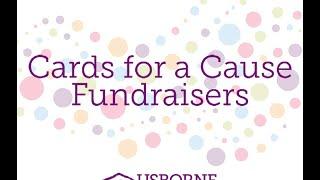 Cards for a Cause Fundraisers from Usborne Books & More