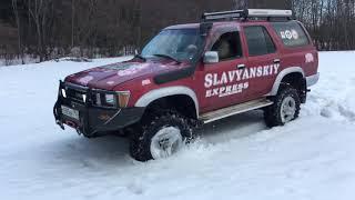 Тест всех блокировок на Toyota 4runner 130