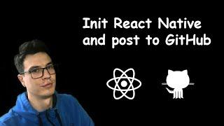 #1 - Init project and post to GitHub | React Native open-source eCommerce App