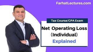 Net Operating Loss NOL (individual) Explained