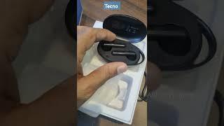 Tecno buds 2 and music pro quality black 