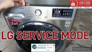 HOW TO USE SERVICE MODE OF LG WASHER