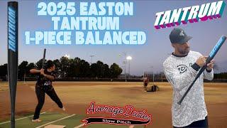 2025 Easton Tantrum 1-Piece Balanced | USSSA Slowpitch Bat Review