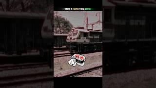 Wdg4f Attitude status ️ Indian railway #indianrailways #train #wdg4d #edits #youtubeshorts #shorts