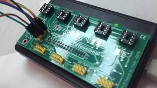 MC68HC05P3 1E25B by UUPA-S programmer + EEPROM Professional adapter v2018 made by Vlada