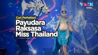 Gaun Payudara Raksasa Bikin Heboh Miss Universe