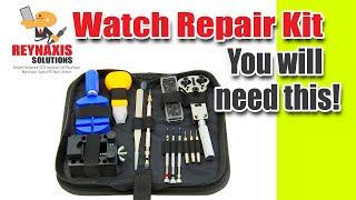 Watch Repair Kit: for Hobbyist and Serious Horology