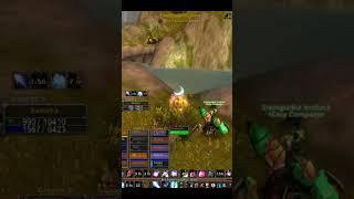 SoD lucky escaped with low life mage heal pvp WoW Classic #shorts #shortvideo #funny #escaped #mage