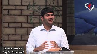 Day 3 - Creation - Genesis 1:9-13 | { Bro.Praveen } | Heavenly Grace Indian Church |