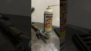 Recharge an EMPTY Aerosol Can!!! #wd40 #spraypaint #aerosol #lifehacks #tools @BlasterProducts