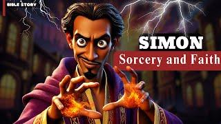 The Magician Who Tried To Buy God's Power: Animated Bible Story of Simon The Sorcerer