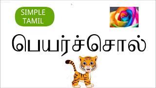 பெயர்ச்சொல் | Learn Tamil | SimpleTamil peyarchsol|பொருட்பெயர்,சினைப்பெயர்,பண்புப்பெயர் ,காலப்பெ...